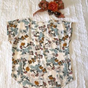 Floral blouse
